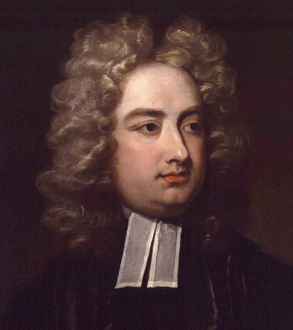 Painting of Jonathan Swift by Charles Jervas circa 1718