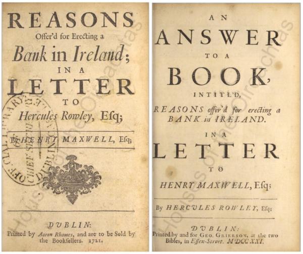 Pamphlets National Bank of Ireland